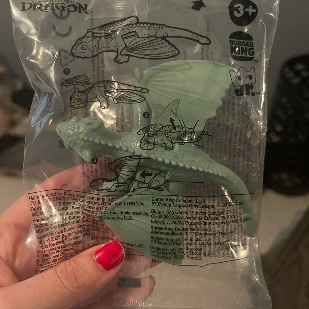 How to Train Your Dragon Green Toy